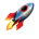 emoji rocket